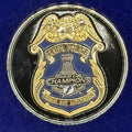 🔥 NHL Tampa Bay Police Coin 2020 Stanley Cup Champs Lightning Detail (Black)