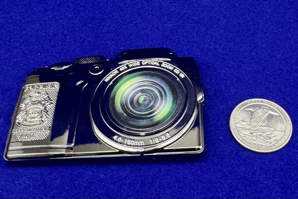 🔥 Sought After Tampa Police (TPD) Crime Scene Camera Challenge Coin