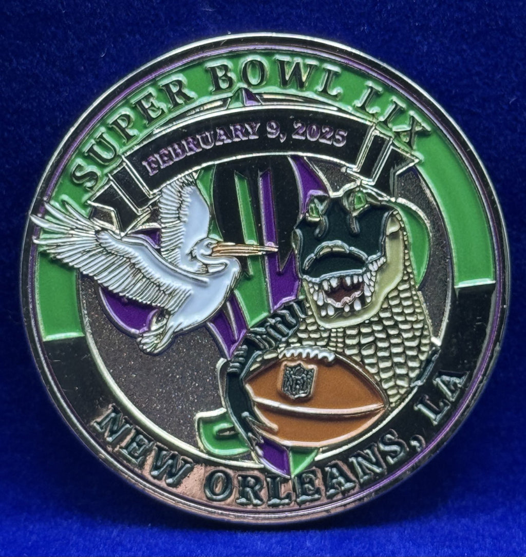 🔥 Sought After - Louisiana Dept. of Alcohol & Tobacco Control Super Bowl Coin