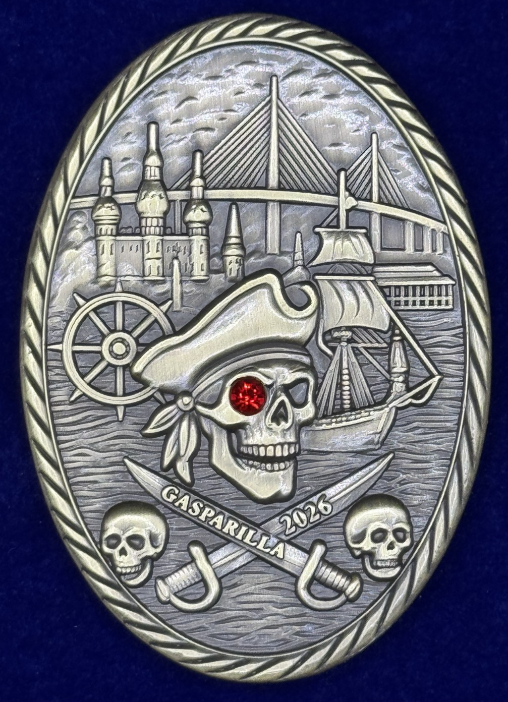 🔥 Sought After Gasparilla Invasion - Hillsborough County SO Challenge Coin