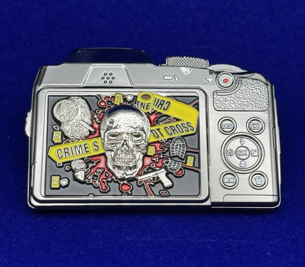 🔥 Sought After Tampa Police (TPD) Crime Scene Camera Challenge Coin