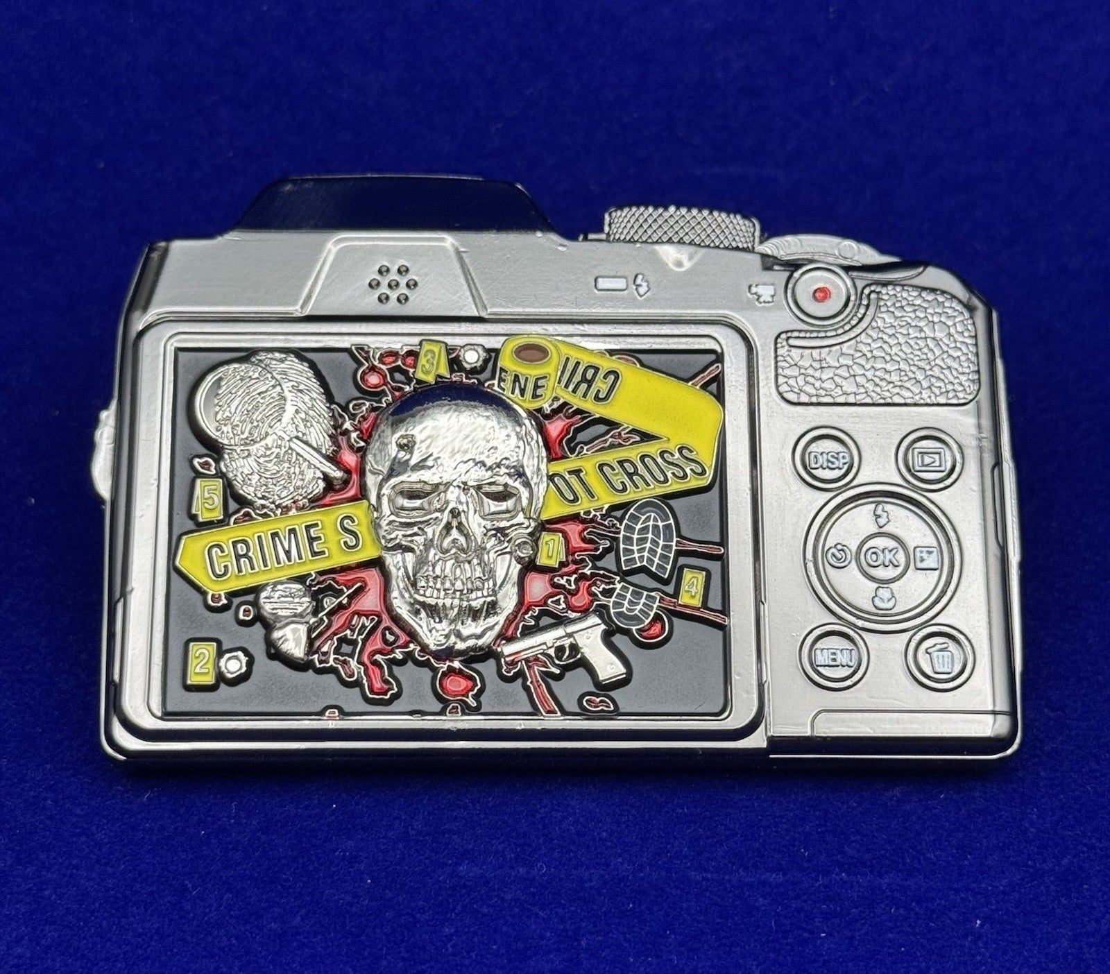 🔥 Sought After Tampa Police (TPD) Crime Scene Camera Challenge Coin
