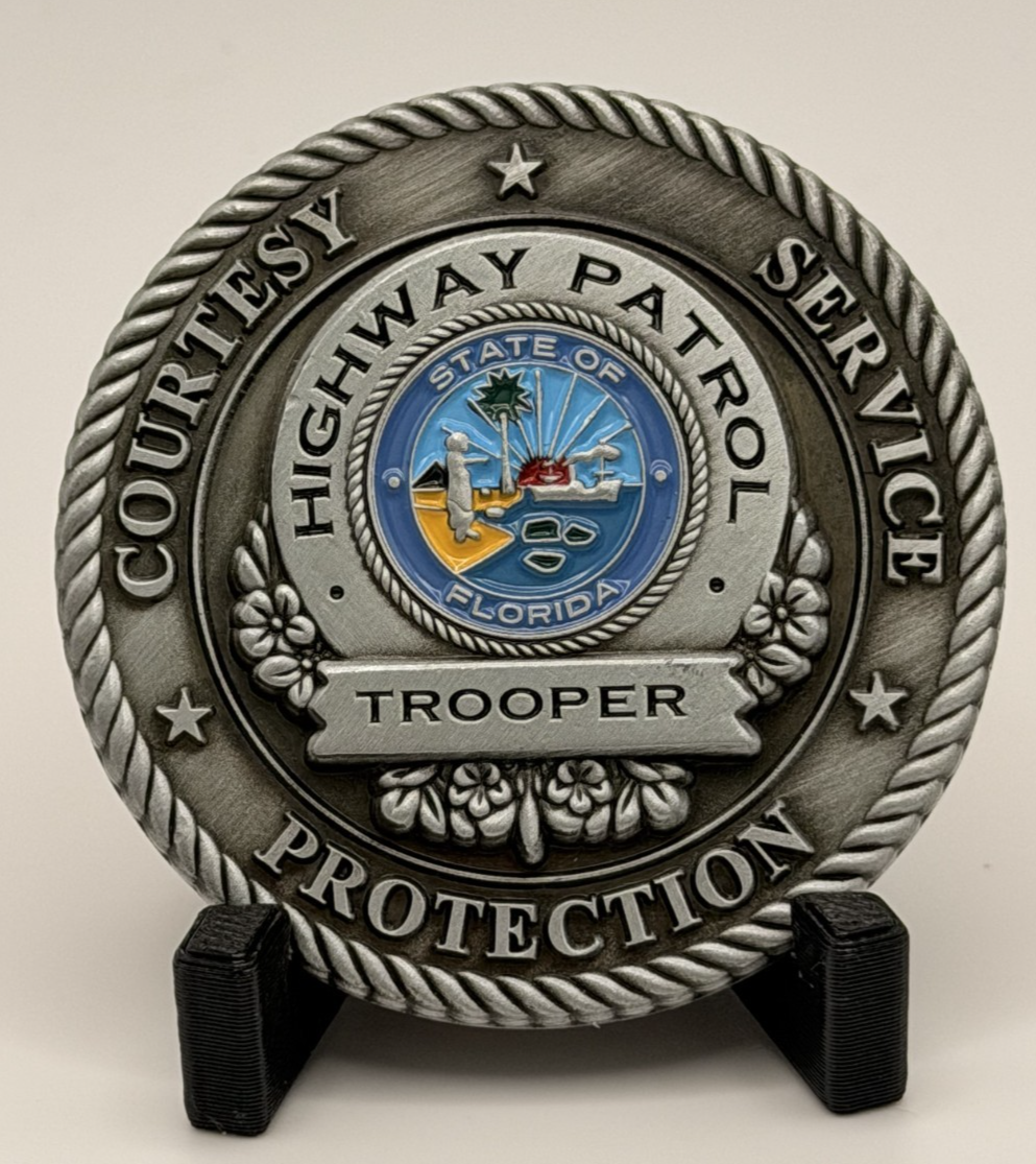 🏈 Sought After - FHP Troop Gainesville Gators Football Detail Challenge Coin