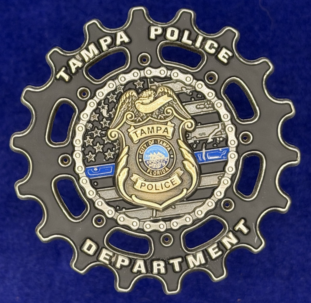 🔥 Sought After Tampa Police (TPD) Bicycle Operations (Bronze) Challenge Coin