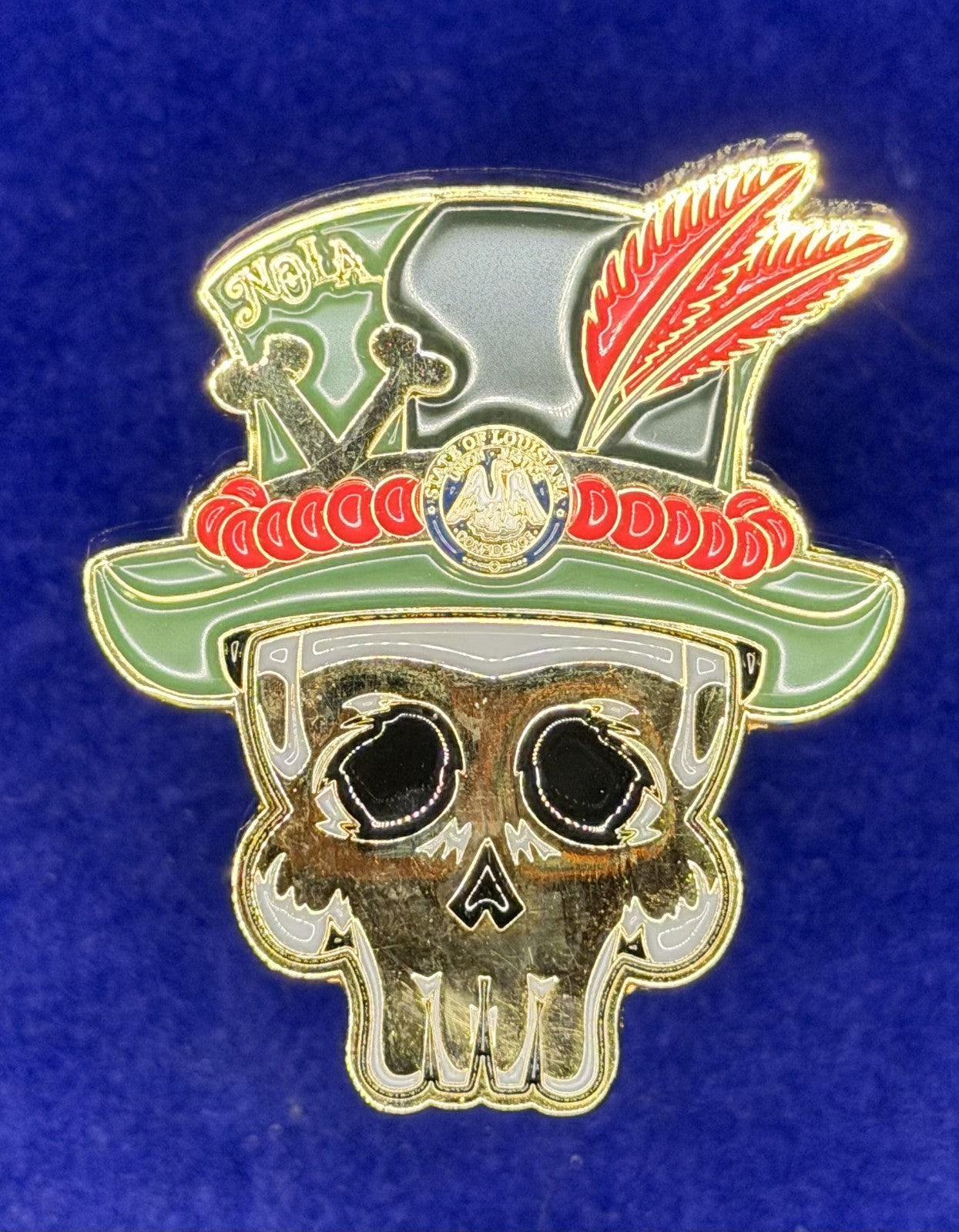 🔥 Sought After - Mardis Gras NOLA Causeway PD Coin (Red)