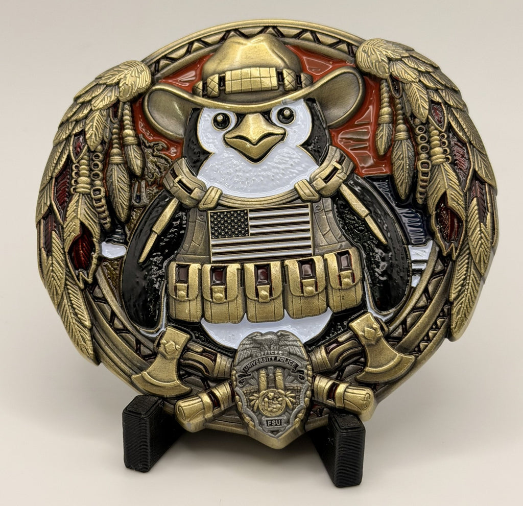 🔥 Sought After FSU PD Memorial Challenge Coin
