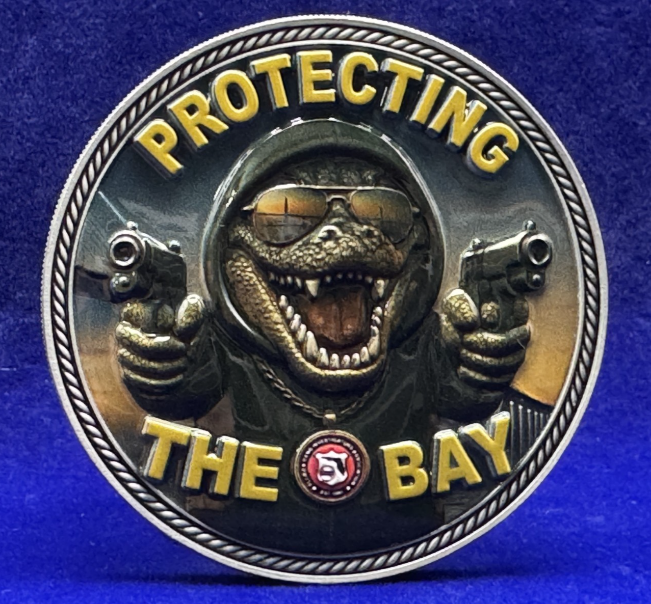 🔥 Sought After - Tampa Bay Multi-Agency Gang Task Force Challenge Coin (Silver)