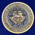 🔥 Sought After Gasparilla Invasion Tampa Police (TPD) Challenge Coin (Gold)
