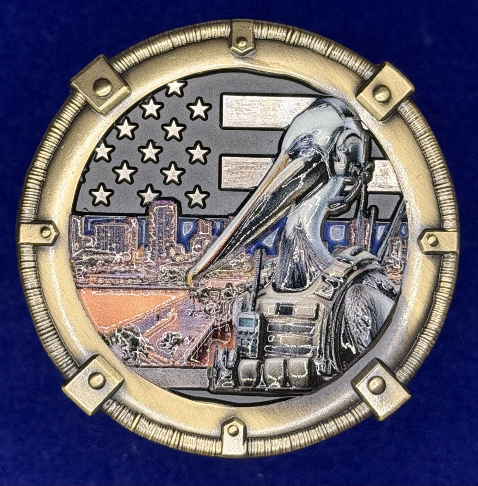 🔥 Sought After - St. Petersburg Crisis Negotiation Challenge Coin (Copper)