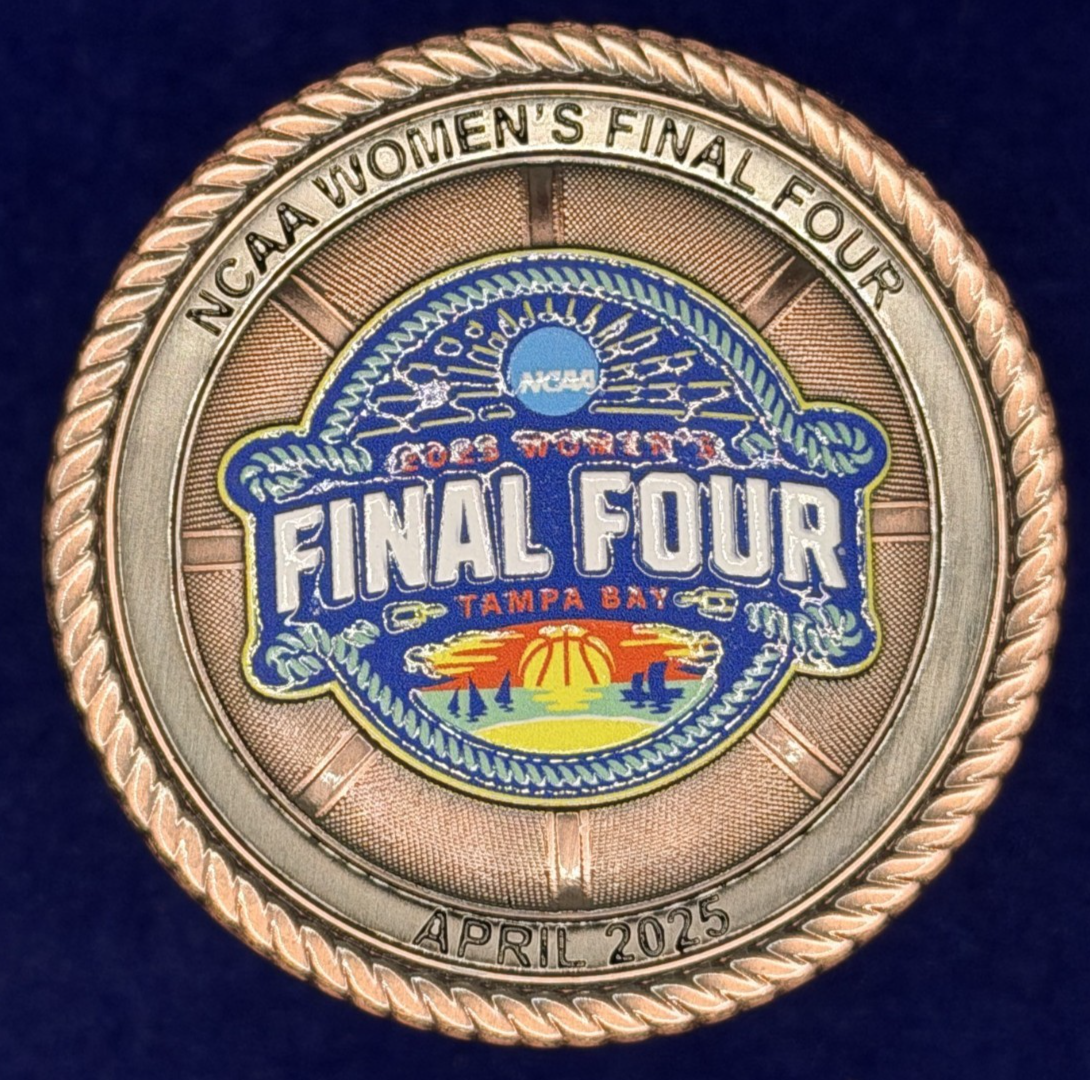 🔥 Sought After Tampa Police (TPD) Final Four Detail Challenge Coin