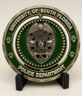 🔥 Sought After University Of South Florida (USF) Police K-9 Challenge Coin