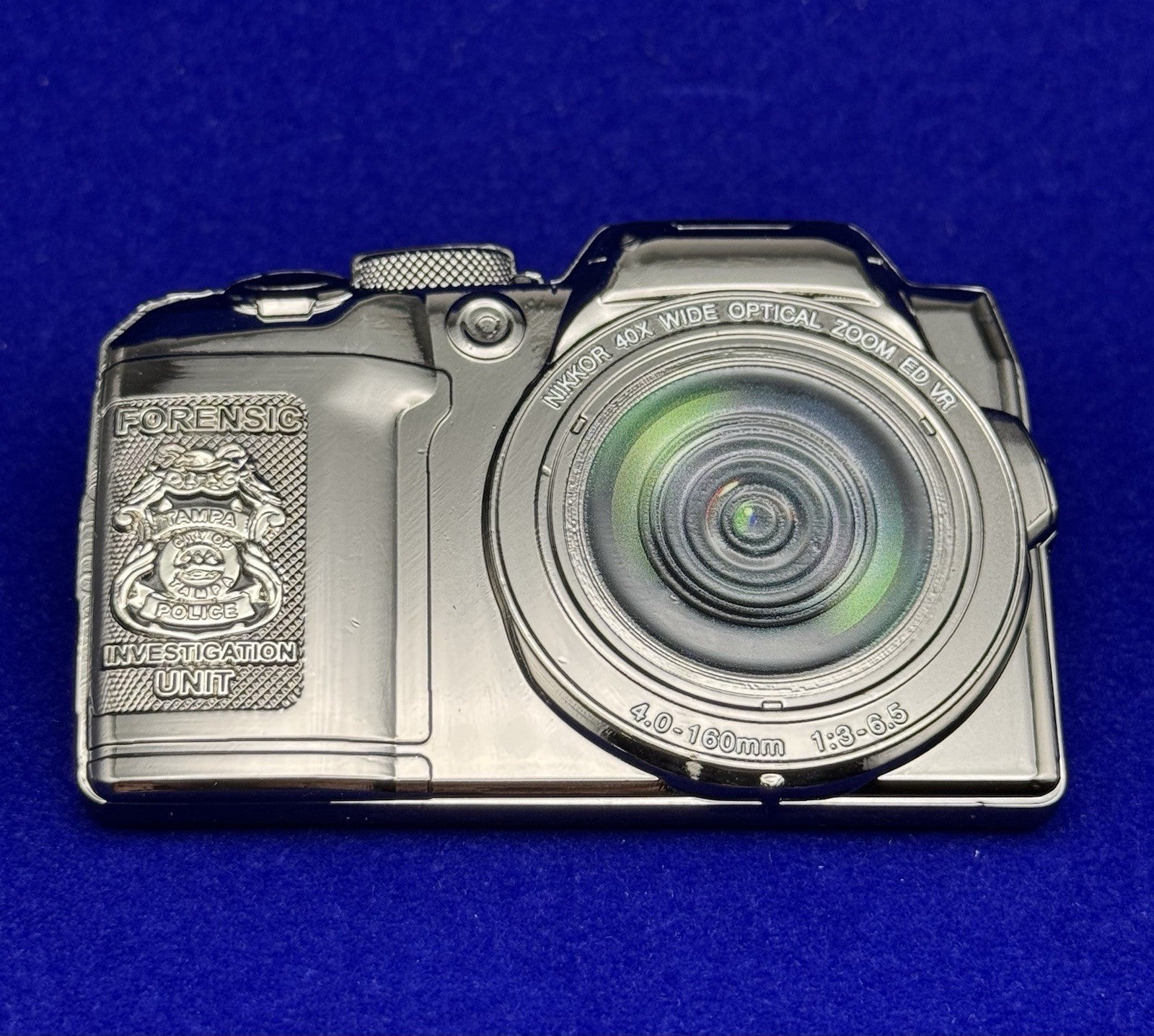 🔥 Sought After Tampa Police (TPD) Crime Scene Camera Challenge Coin