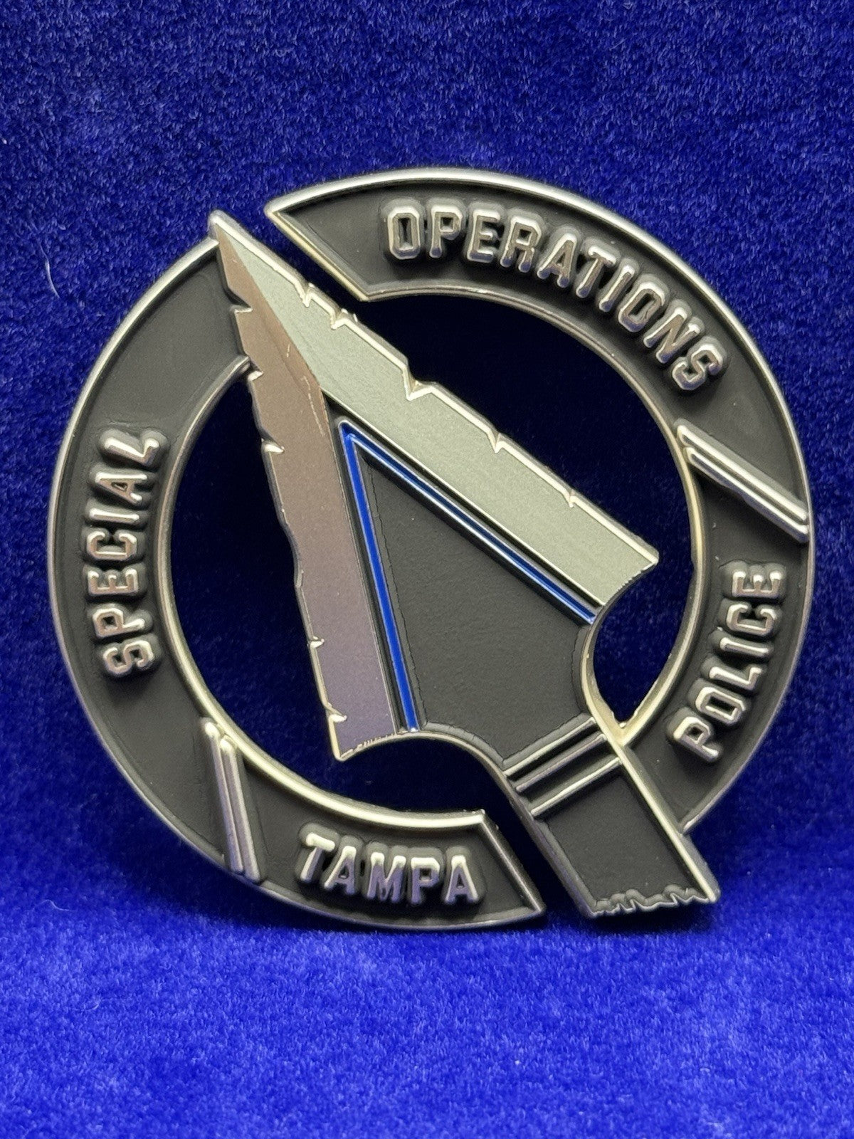 🔥 Sought After Tampa Police (TPD) Special Operations Challenge Coin