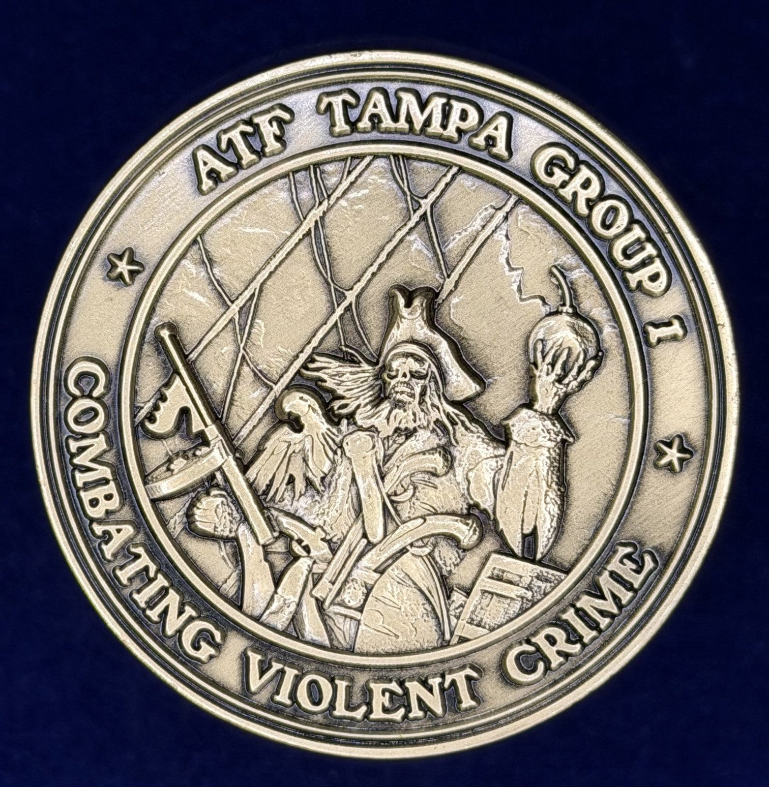 🔥 Sought After - ATF Police Tampa Challenge Coin
