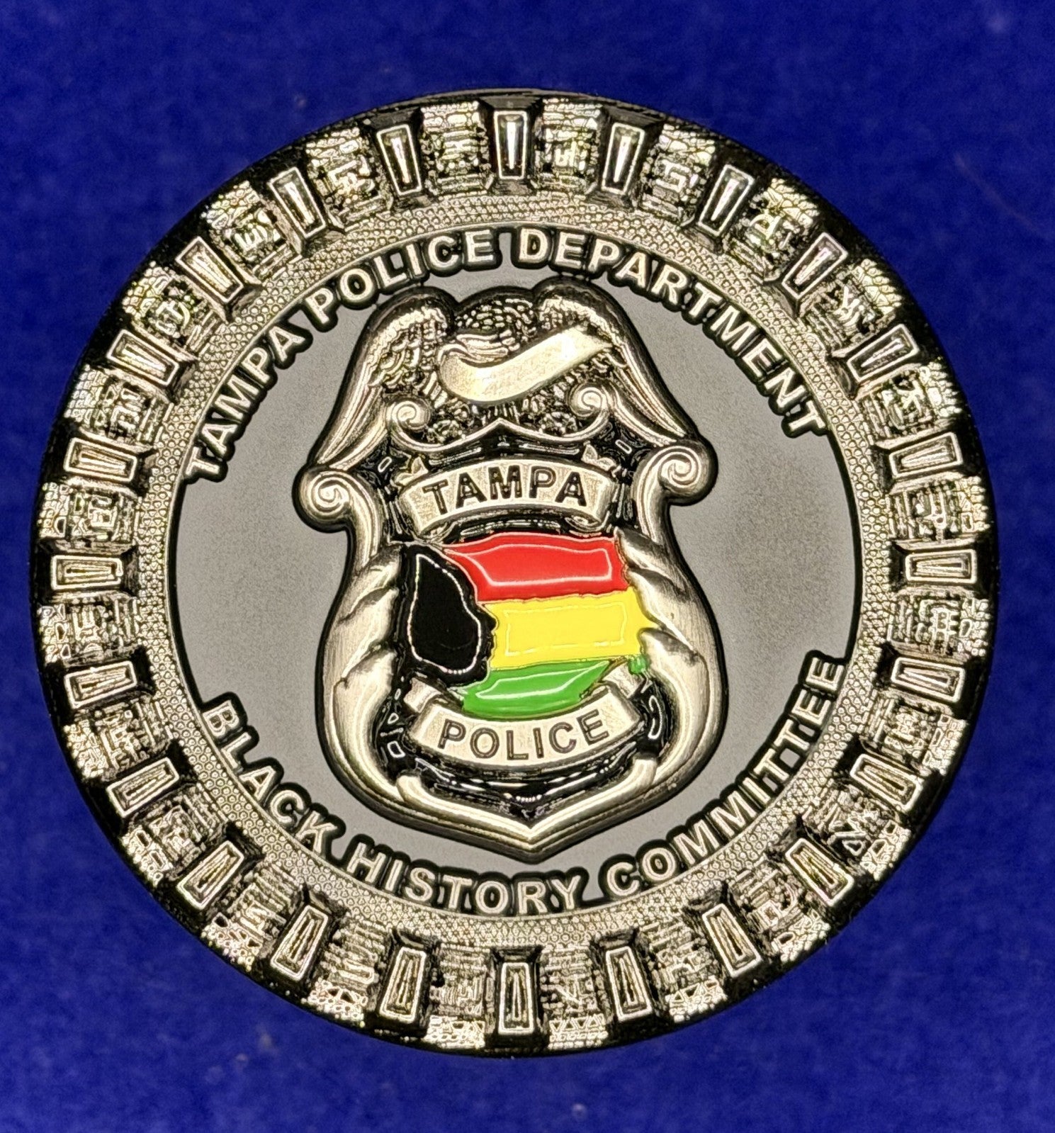 🔥 Tampa Police Department Black History Committee Challenge Coin