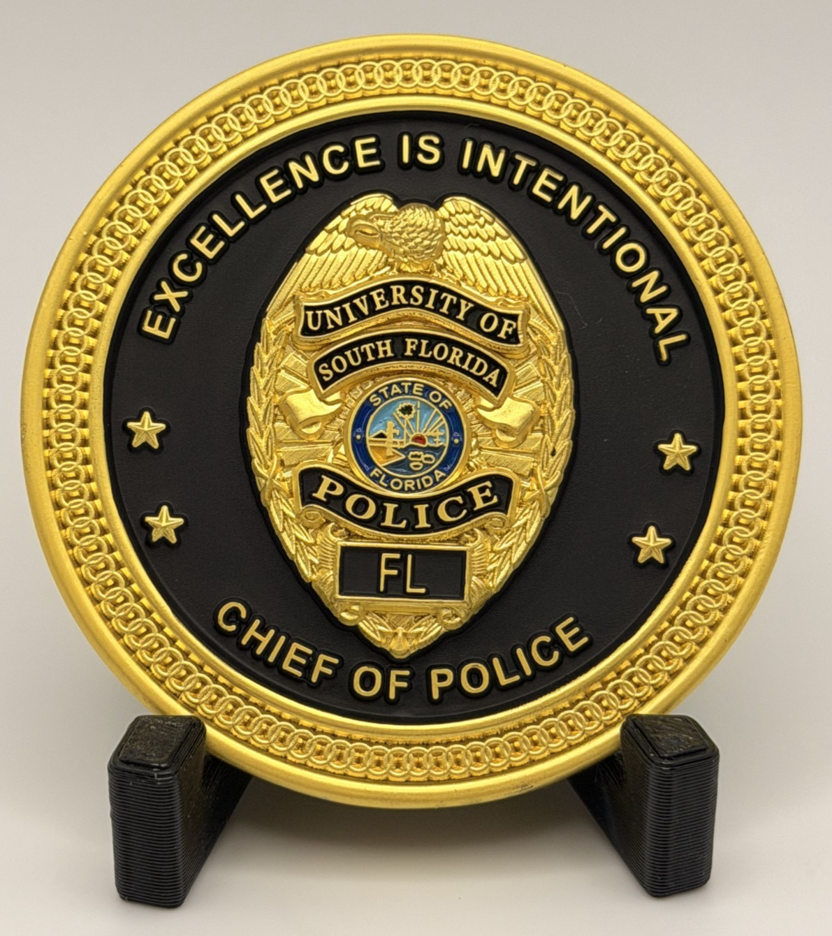 🔥 Sought After University Of South Florida (USF) Police Challenge Coin