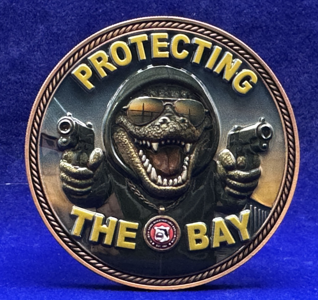 🔥 Sought After - Tampa Bay Multi-Agency Gang Task Force Challenge Coin (Copper)