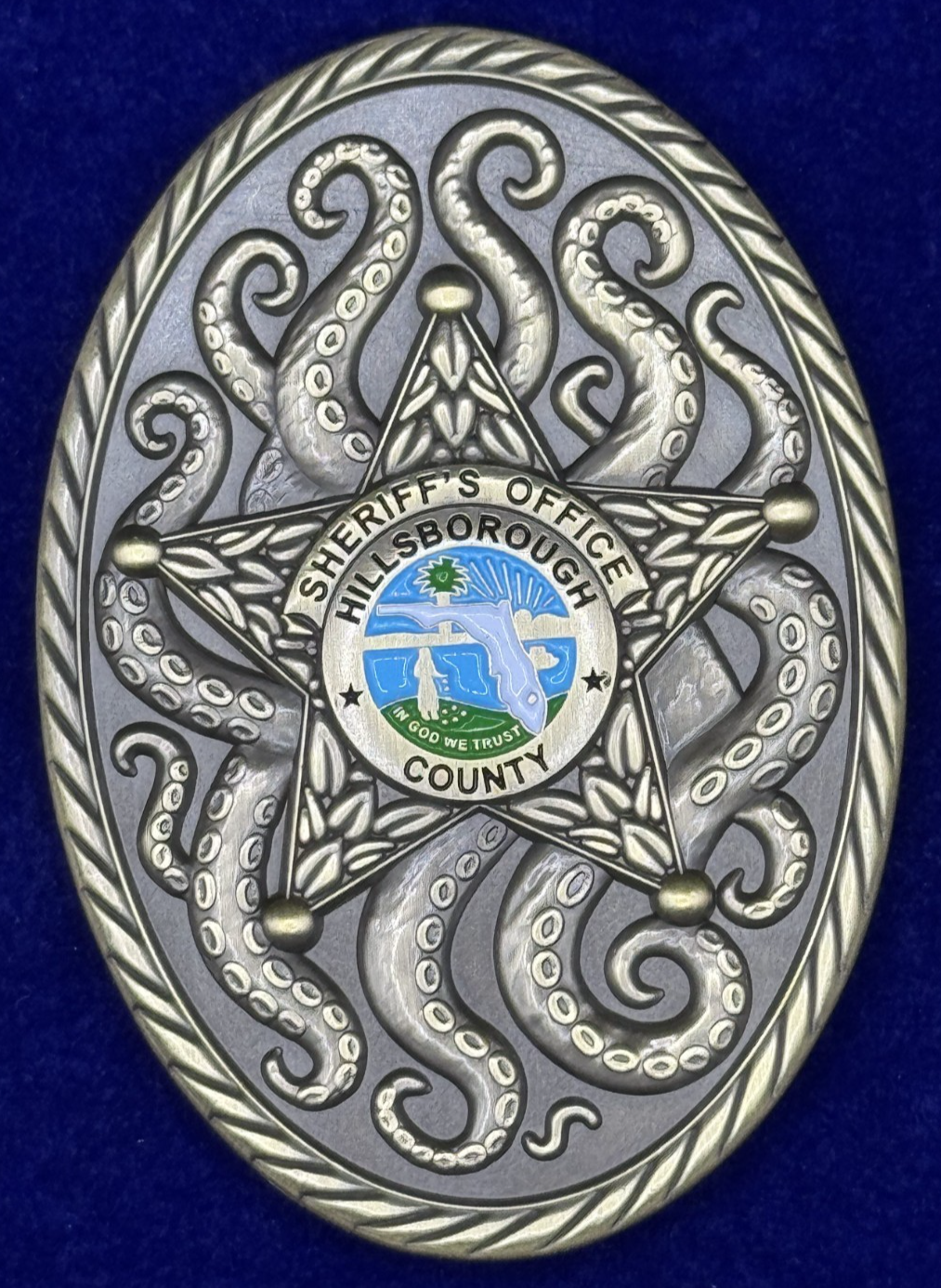 🔥 Sought After Gasparilla Invasion - Hillsborough County SO Challenge Coin
